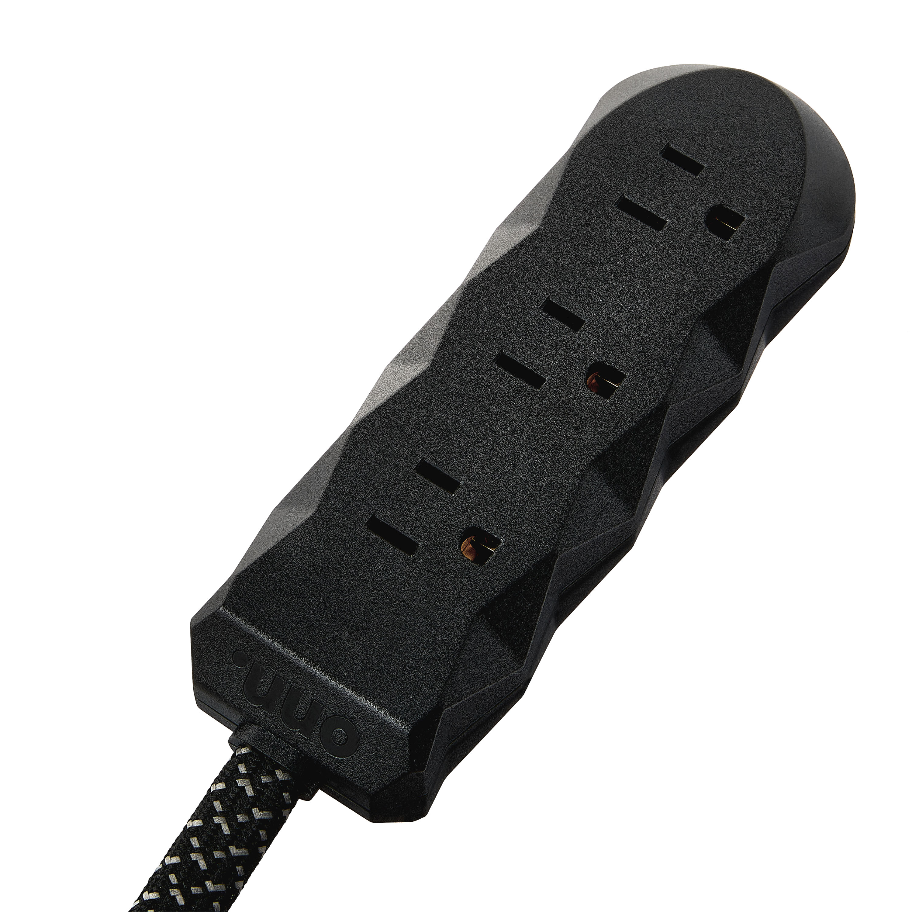 onn 3-Outlet Surge Protector with 4' Power Cord photo 4
