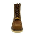 thumbnail image 2 of AdTec Men Brown Men's Apex 8" SR Moc-Toe, 2 of 5