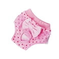 thumbnail image 2 of Reusable Dog Diapers for Female Dogs Washable Period Pants with Bowknot Breathable Leak-Proof Sanitary Shorts for Daily Wear(Pink,S), 2 of 6