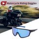 thumbnail image 2 of 1 Set Gafas de Motocicleta Tri-Acetato de Celulosa PC UV400 Gafas de Sol para Deportes al Aire Libre para Motocross, Moto de Tierra, ATV Lente Azul Marco Negro y Azul, 2 of 6