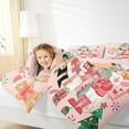 thumbnail image 4 of Feelyou Christmas Nutcracker Bedding Comforter Set for Kid, Dreamy Princess Fairy Twin Comforter Sets, Kawaii Rat Guard Reversible Bedding Set, Microfiber Bedroom Decor, 2pcs, 4 of 8