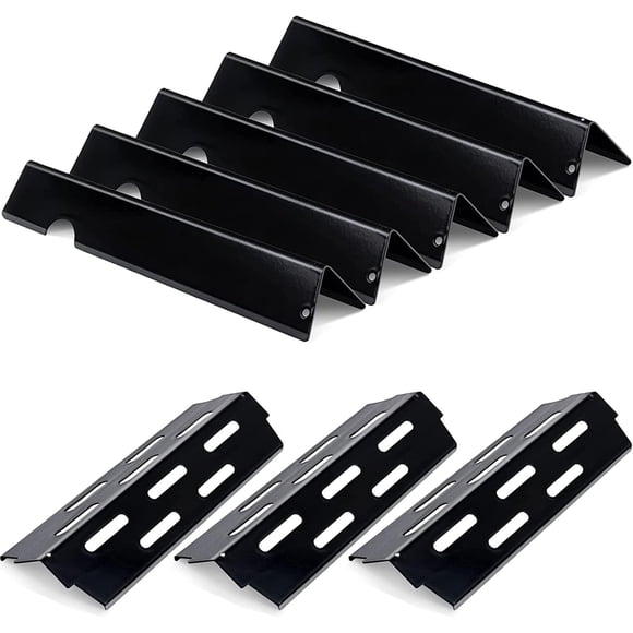 Genesis II Flavorizer Bars Heat Deflectors Replacement Parts for Weber 66032 66795 66040, Weber 2 Grill Parts Fit GS4 Genesis II 300/LX 340 Series E-310 E-315 E-330 SE-335 (2017 & Newer)