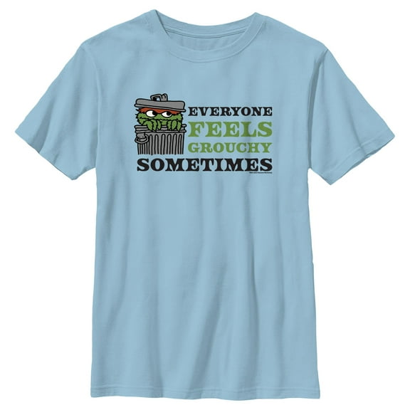 Boy's Sesame Street Feeling Grouchy Graphic T-Shirt
