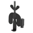 thumbnail image 1 of Armario de puerta tipo anacardo mejorado portátil con tornillos cerraduras de seguridad de puerta de acero inoxidable para el hogar, hotel, escuela, apartamento, dormitorios, negro, 1 of 12