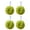 light green, variant on 4 large non-loose bath flower bath balls Lace bath balls Bath back rub bath balls