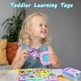 thumbnail image 2 of Toddler Toys Talking Flash Cards Learning Toys for 2 3 4 5 Years Old Boys Girls,Educational Interactive Talking Flashcard Toy,Preschool  Toys for Toddlers,112 Flashcard with 224 Sight Words, 2 of 8