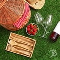thumbnail image 2 of Totally Bamboo 12-Piece Reusable Bamboo Flatware Set with Portable Storage Case, 2 of 2