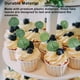 thumbnail image 3 of Hojas de eucalipto artificiales Inteprter 400 piezas decorativas planta simulada verde, 3 of 6