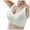 Grey, variant on High Support Bras For Women Adjustable Strap Full Coverage Up Bras Comfortable No Underwire Wireless Bras, Lace Bras with Adjustable Back Closure, Sports Bras for Large Breasts