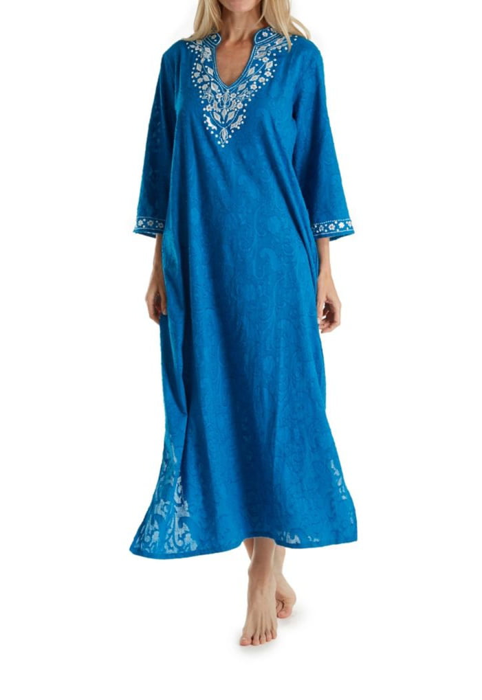 La Cera - Women's La Cera 3117 100% Cotton Woven Embroidered Jacquard ...