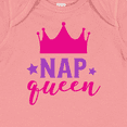 thumbnail image 4 of Inktastic Nap Queen, Crown, Stars - Pink Purple Girls Baby Bodysuit, 4 of 5
