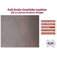 thumbnail image 2 of ELW Import Tooling Full Grain 100% Cowhide Leather 5/6 oz 2mm Medium BROWN, 2 of 7