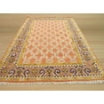 thumbnail image 4 of EORC IE50RT 6 x 9 ft. Orange Hand Knotted Wool Kotan Rug, 4 of 9