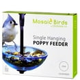 thumbnail image 2 of Mosaic Birds M386-200-01 Single Hanging Poppy Feeder, Lime, 2 of 3