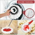 thumbnail image 5 of Spin Mop and Bucket with Wringer Set, Mop Bucket Cleaning System for Floor Cleaning, 360°Rotation, 3 Microfiber Mop Heads, 5 of 6