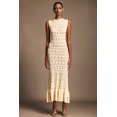 thumbnail image 1 of Vestido Bellabarnetten Verga sin mangas con cuello redondo y remaches doblados, 1 of 6