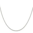 thumbnail image 2 of Auriga Fine Jewelry 925 Sterling Silver 1.10mm forzantina Cable Chain 14inch Necklace for Women, 2 of 4