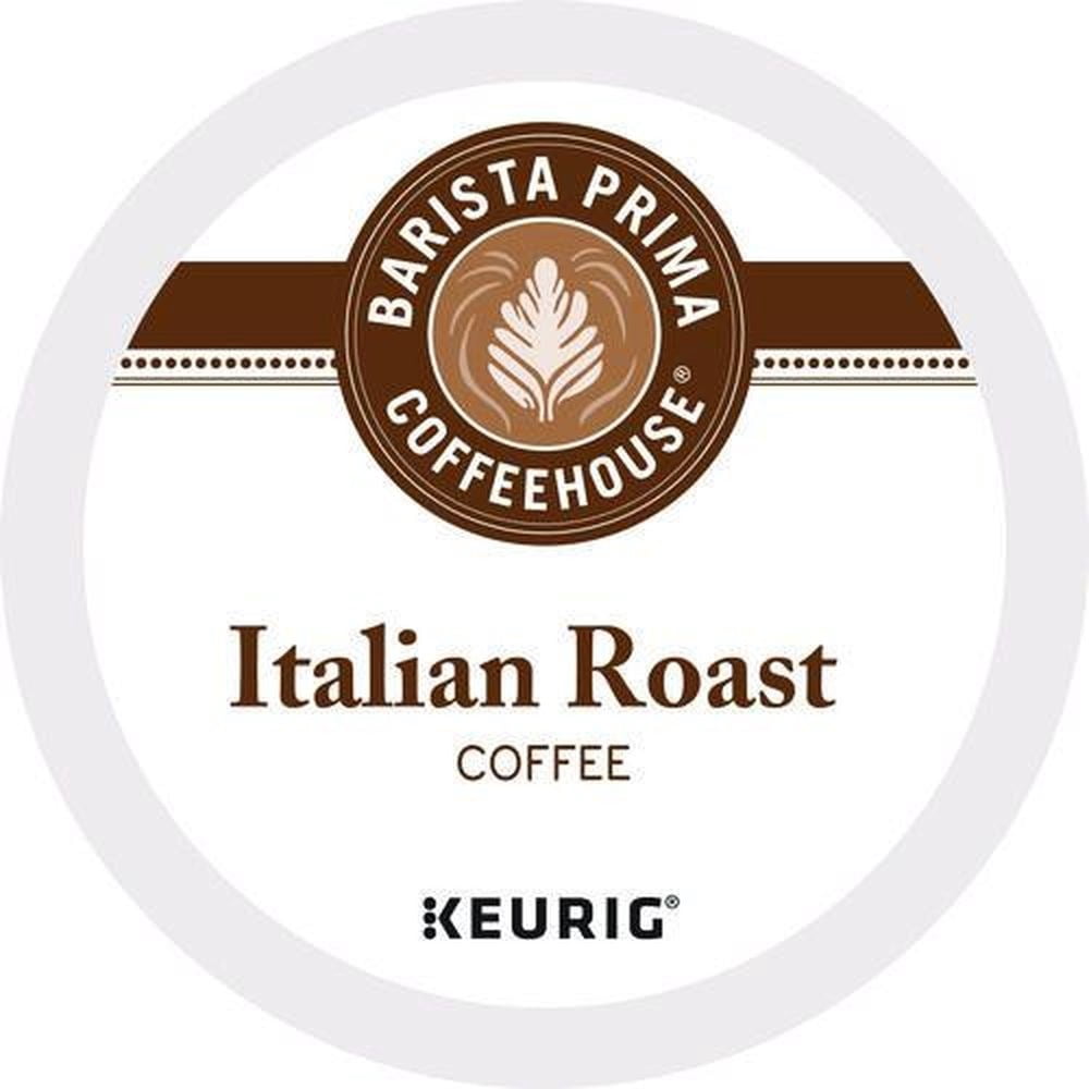 Barista Prima Coffeehouse® Single-Serve Coffee K-Cup® Pods, Italian Roast, Carton Of 24