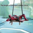 thumbnail image 4 of Mini Deadpool Action Figure Car Accessory Ideal for British Marvel Fans, 4 of 5