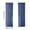 1PC-Blue, variant on Solid Translucent Sheer Window Curtain - Rod Pocket Lightweight Semi Shading Voile Drape for Living Room Bedroom Indoor Soft Light Filtering Home Decor