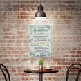 thumbnail image 6 of Rustic Metal Tin Sign Grandson Wall Art Decor to My Grandson Print Inspirational Quote I'll Always Be with You Painting Picture Wall Decoration 8x12 Inch, 6 of 8