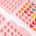 thumbnail image 4 of Coofit Gummy Candy Mold Set Creative Silicone Cartoon Soft Chocolate Mold Fondant Mold, 4 of 10