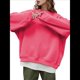 thumbnail image 2 of Sudaderas de Mujer con Cuello Redondo, Forro , Suéteres Oversize, Otoño 2025, Blusas Bonitas, Ropa Preppy Estilo-R M, 2 of 9