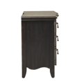 thumbnail image 2 of Chesapeake Black 3 Drawer Night Stand w/ Charging Station, 2 of 13