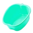 thumbnail image 3 of Clearance By Shiogb Foot Soaking Bathtub Large Foot Basin Solid Soaking Foot Bucket Massage Bathtub Exfoliating Pedicure Foot Spa Bath Bucket For Men and Women, 15.4X13X5.9 Inchesa, 3 of 5