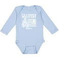 thumbnail image 3 of Inktastic Proud Military Nephew Red Friday Boys Long Sleeve Baby Bodysuit, 3 of 5