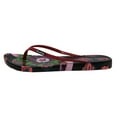 thumbnail image 3 of Ish Original Official Frida Kahlo Black Rose Women Flip-Flop Sandal Size 5-10, 3 of 6