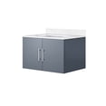 thumbnail image 4 of Dark Grey Bath Vanity 30 in. W, Carrara Marble Top / Durable Surface & Single - hole Faucet Setup, 4 of 4