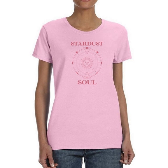 Stardust Soul T-Shirt Women -Smartprints Designs, Female x-Large