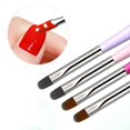 thumbnail image 5 of Nails Art Brush Pattern Phototherapy Acrylic UV Gel Extension Builder Coating Painting Pen DIY Manicure Accessories Tools 06, 5 of 6