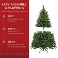 thumbnail image 4 of Árbol de Navidad Best Choice Products 4.5 pies con Ramas Densas, 4 of 7