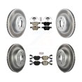 thumbnail image 1 of Transit Auto Front Rear Semi-Metallic Pads and Coated Disc Brake Rotors Kit for Car BMW 528i xDrive Without Performance Brakes with 330mm Diameter Rotor KGA-101253, 1 of 11