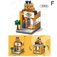 thumbnail image 1 of Plastic Building Blocks Set - Create Fun Food Stores & Scenes - Educational Toy for Kids, 1 of 1