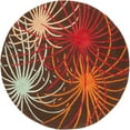 thumbnail image 2 of SAFAVIEH Soho Keller Fire Works Wool Area Rug, Brown/Multi, 7'6" x 9'6", 2 of 6