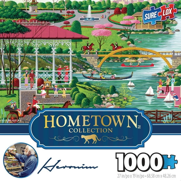 Sure-Lox Hometown Collection Central Park Puzzle
