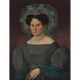 thumbnail image 3 of Anonymous 19x24 Black Modern Framed Museum Art Print Titled - Portrait of Eleonora Gomolińska Nee Pelletier, 3 of 5