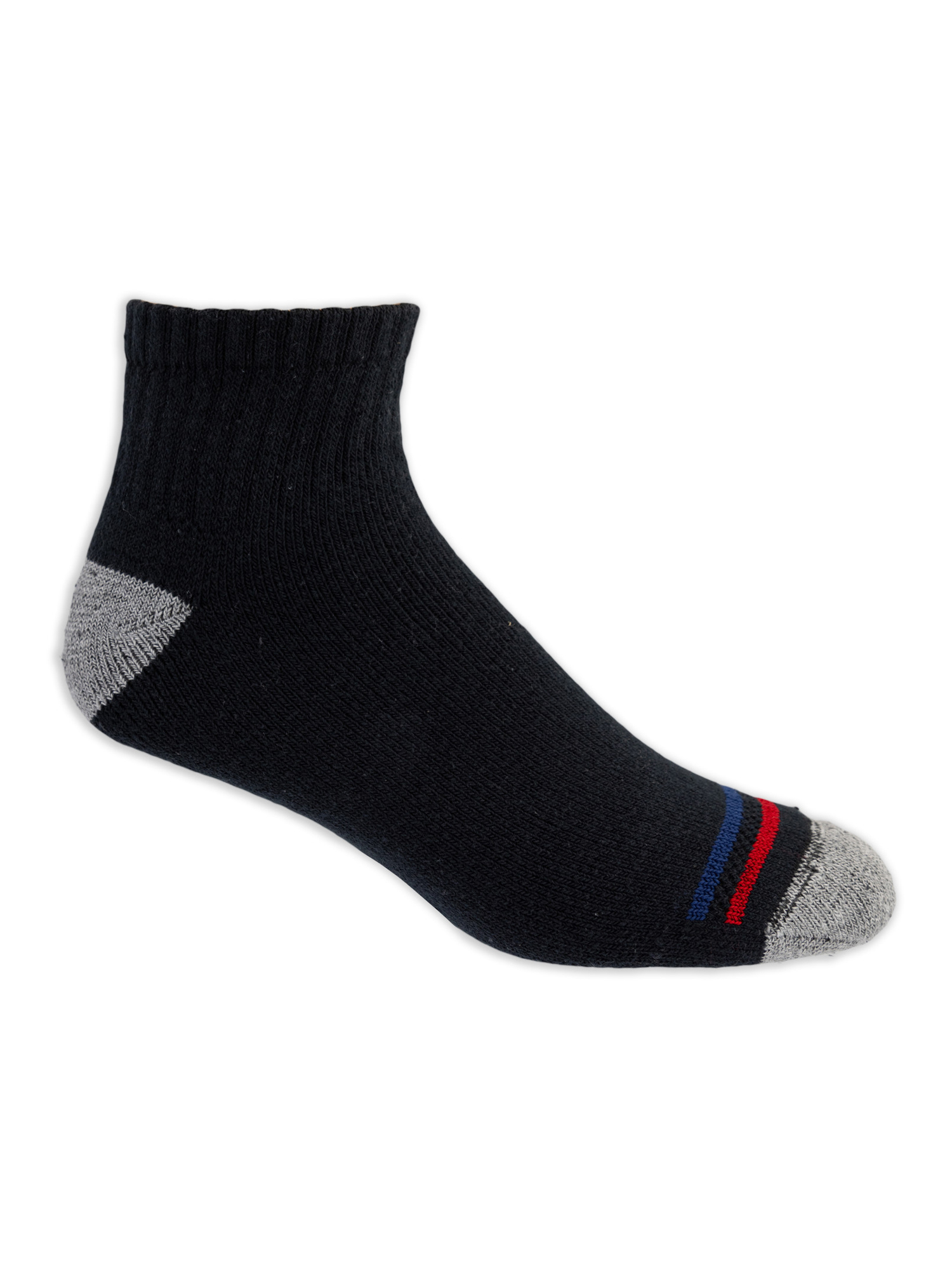 High Ridge Gear Men's Premium Cotton Ankle Socks, 4 Pack