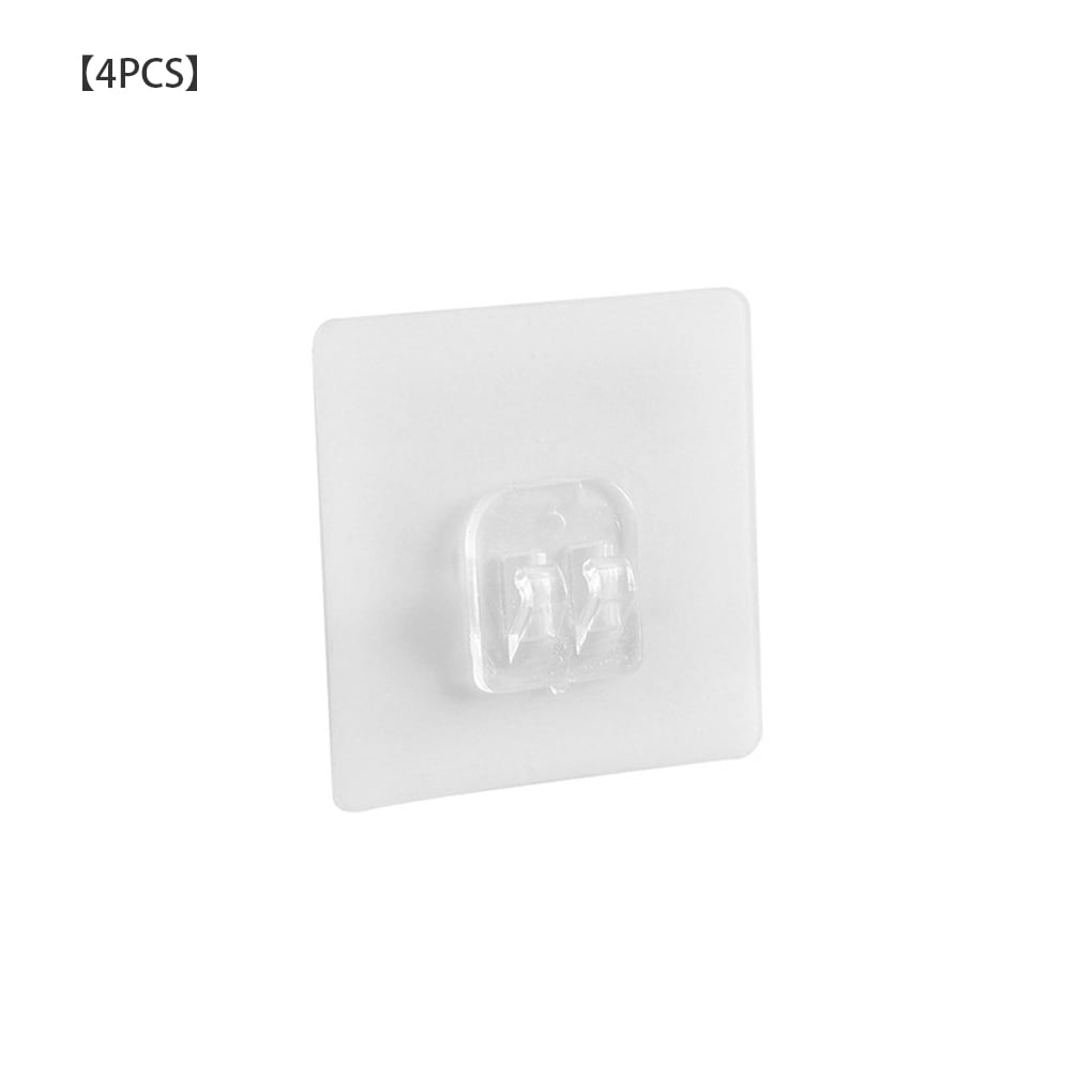 Elroy Hooks Selfadhesive Hangers Plastic Wallmounted Traceless Shelf