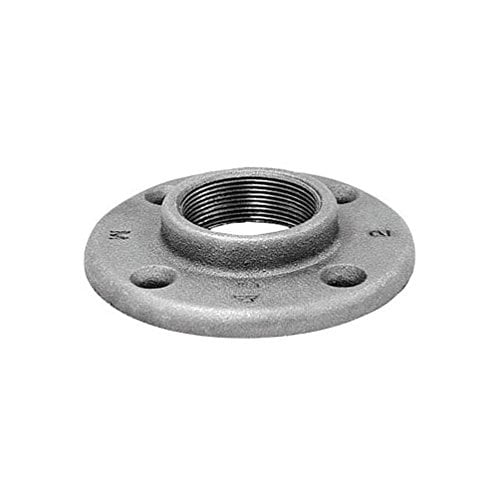 Anvil International 1 pulgada Brida de piso de hierro maleable galvanizado