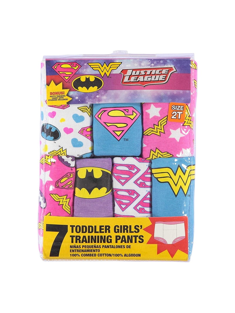 DC Comics Toddler Wonder Woman, Super Girl and More 7-Pack