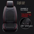 thumbnail image 4 of Funda de asiento de coche BHUAN IceSilk para Lexus Todos los modelos ES IS-C IS350 LS RX NX GS CT GX LX RC RX300 LX570 RX350 LX470 CT200T NX300, 4 of 5