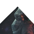 thumbnail image 4 of Yayeee Tapestry Wall Hanging for Bedroom 90" x 60" Living Room Home Wall Art Decor, Black Astronaut, 4 of 7