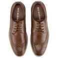 thumbnail image 4 of Mio Marino Classic Wingtip Oxford Dress Shoes for Men w/ Elegant Shoe Bag, 4 of 7