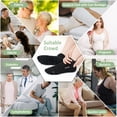 thumbnail image 3 of LOFIR Non Binding Diabetic Socks - Bamboo Viscose Wide Fit Neuropathy Socks with Seamless Toe for Men Women Size 9-11, 6 Pairs, 3 of 7