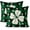 Green2, variant on St Patricks Day Pillow Covers 18x18 Set of 2, Lucky Clover Throw Pillow Covers Green Shamrock Decorative Cushion Case St Patricks Day Decor for Home Couch Sofa Outdoor