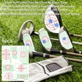 thumbnail image 3 of Etiquetas de impacto de golf Juego de cintas de impacto de golf, Putters de madera de hierro, Equipo de autoaprendizaje Cinta de swing de golf para Cola Etiquetas de impacto de golf, 3 of 8